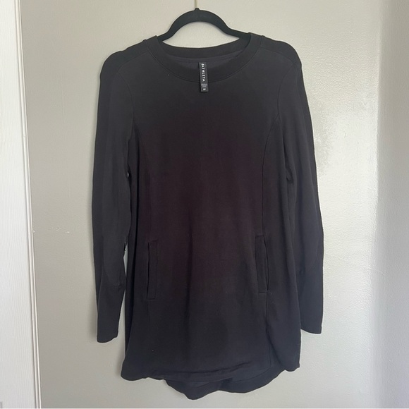 Athleta Black Sweatshirt Dress Size small - Picture 8 of 13